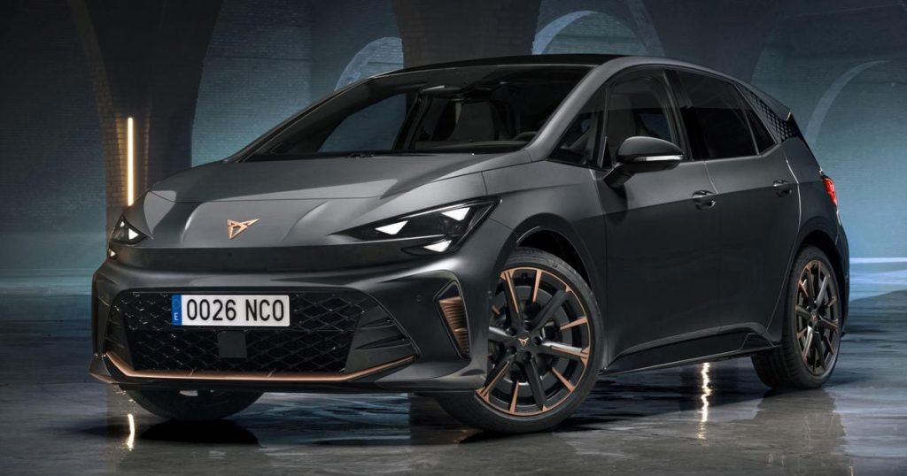 2027 Cupra Born facelift unveiled with physical buttons, more aggressive design