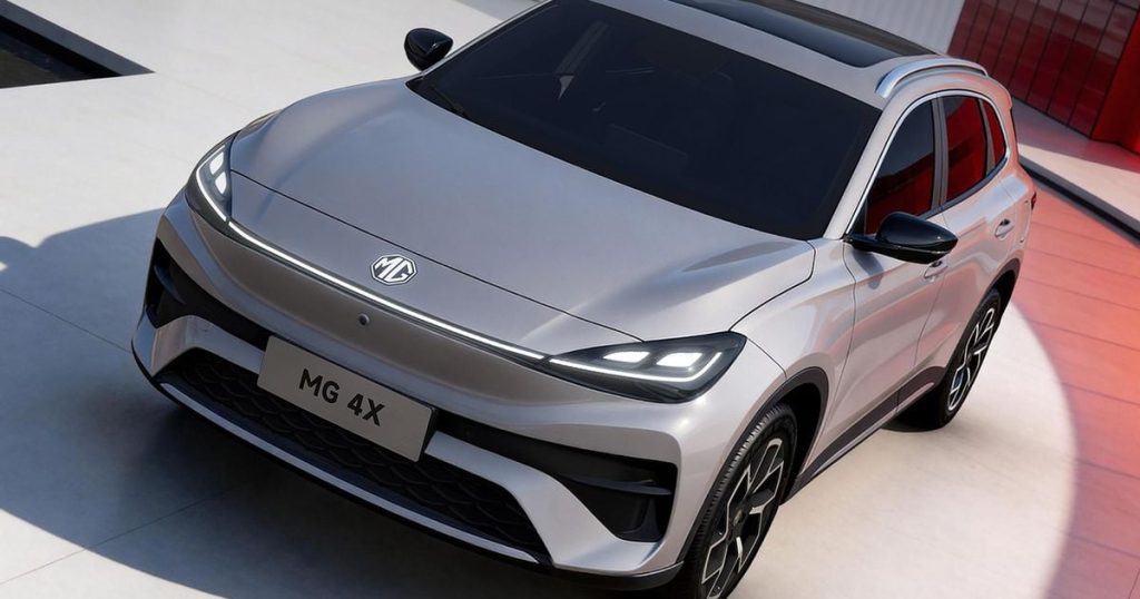 MG 4X electric SUV revealed in China