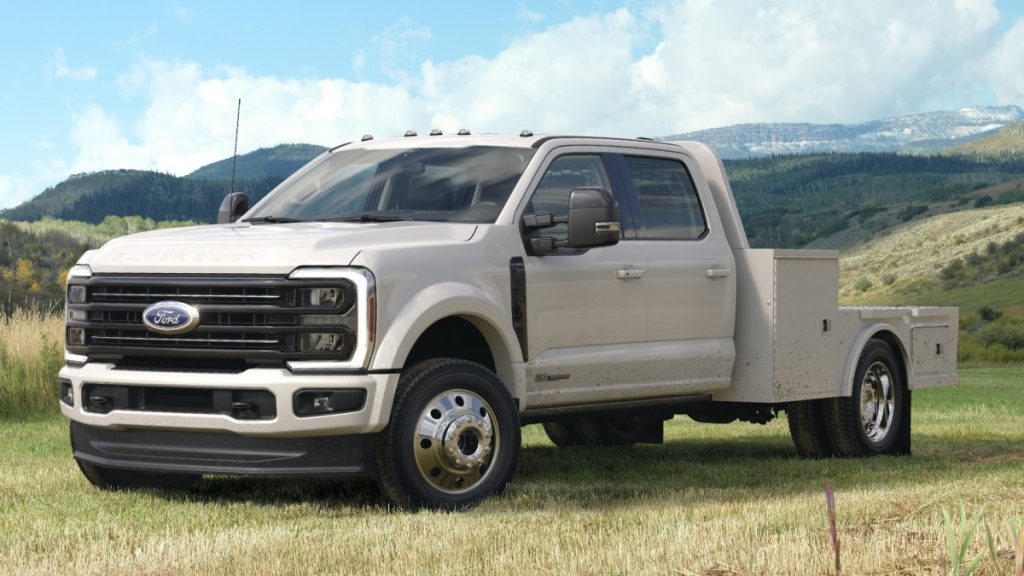 Why Not: 2027 Ford Super Duty Chassis Cab Now Comes in Luxury Platinum Trim