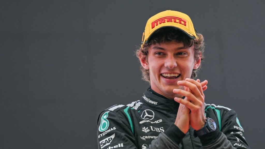 Kimi Antonelli Mistakenly Introduced as ‘Kimi Raikkonen’ After Chinese F1 GP Win