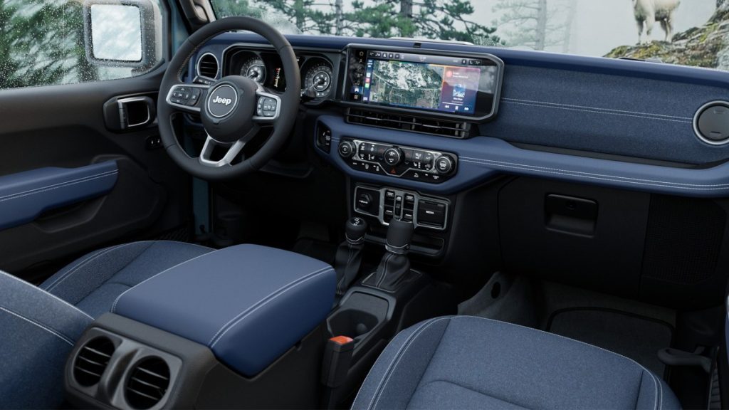 Jeep Is Really Putting a ‘Jean Blue’ Interior in the Wrangler and Gladiator