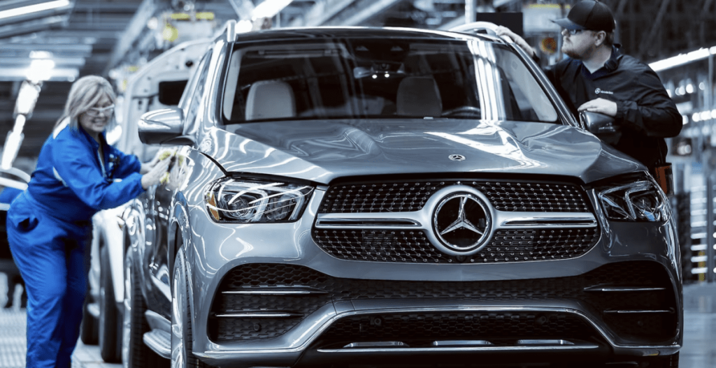 Mercedes production in Alabama