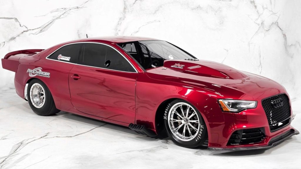 You Can Buy Daddy Dave’s Absurd Audi RS5 Drag Car for $425,000