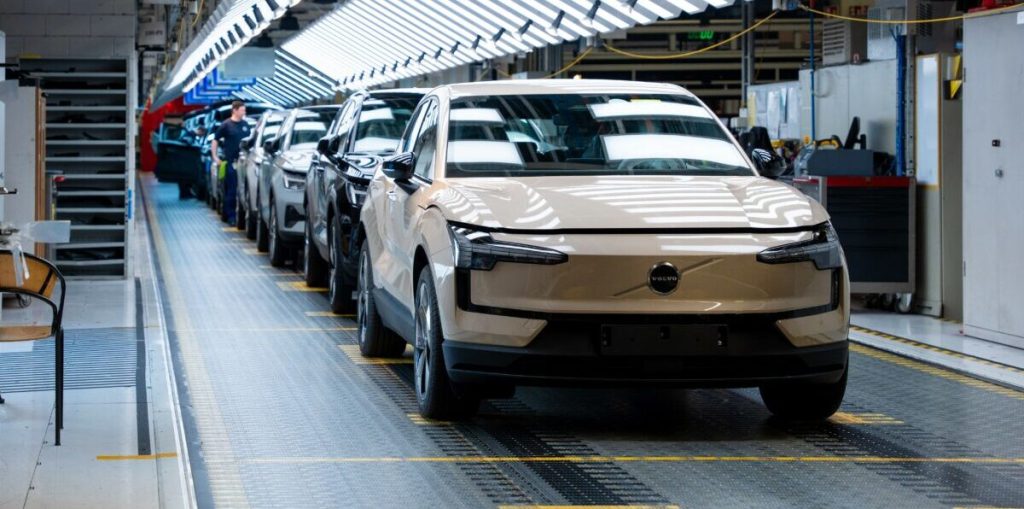 EX30 production in Ghent