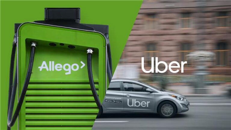 Allego and Uber offer discounted EV charging for drivers