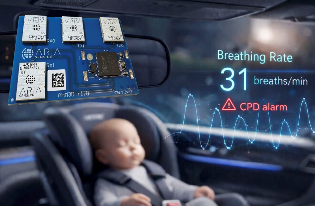 Aria Sensing, Algorized launch UWB radar platform