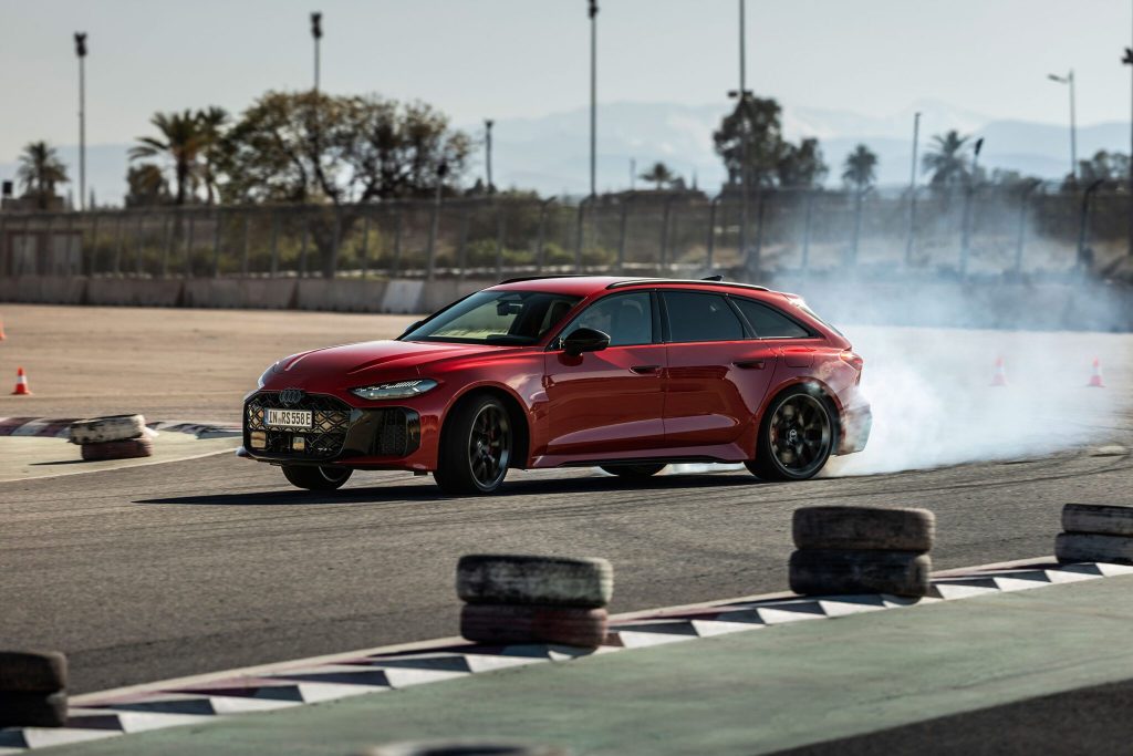 Audi RS 5 plug-in hybrid tested on Morocco roads