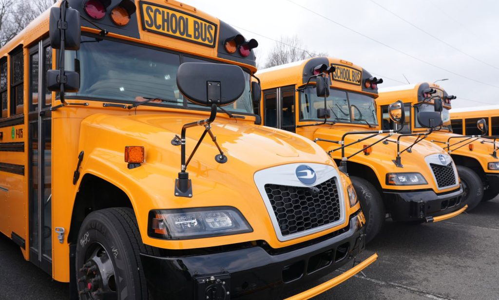 Prince William County schools take 62 Blue Bird propane buses