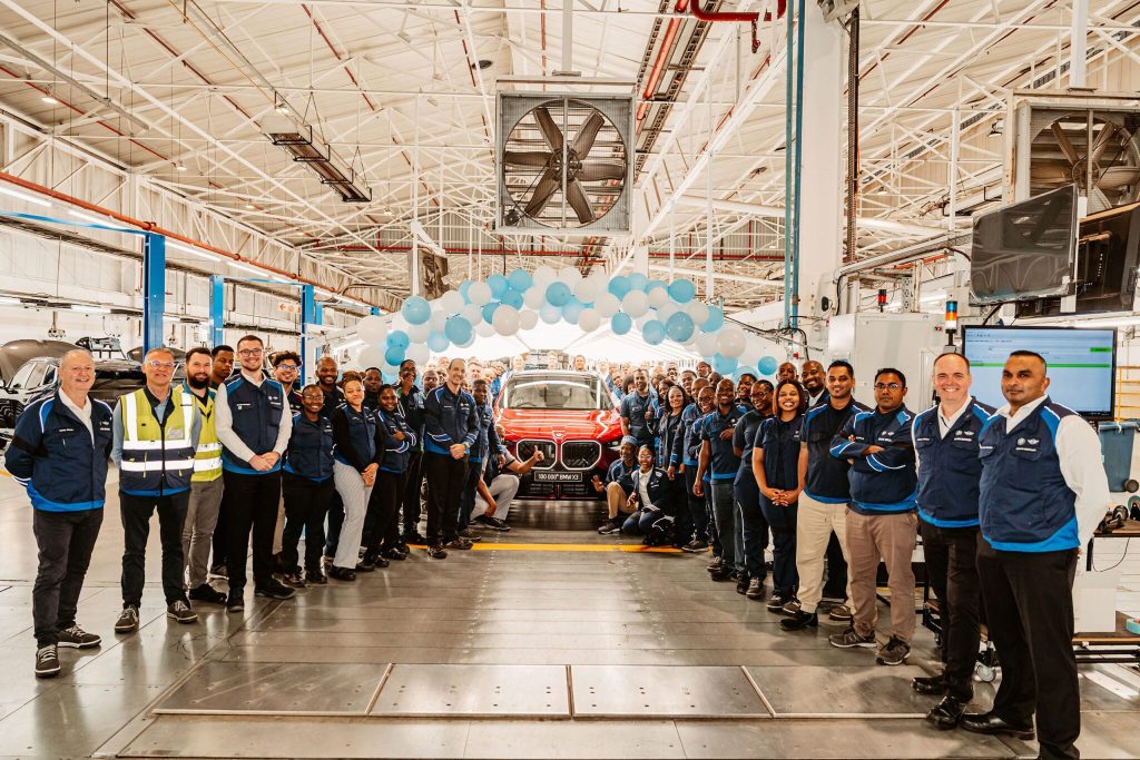 Rosslyn plant produces 100,000th fourth-generation BMW X3