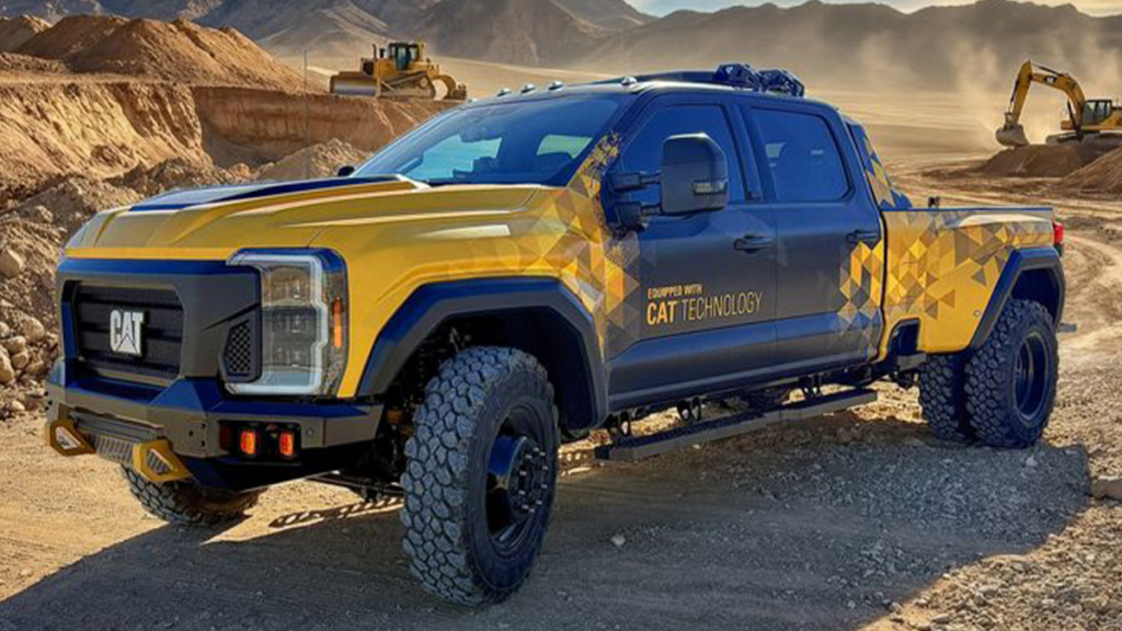 The Caterpillar Pickup Truck Is Real, But It’s Not What People Were Hoping For