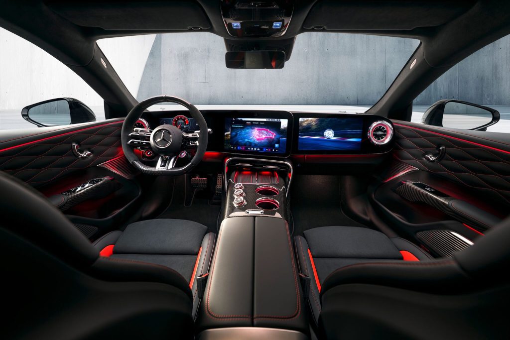 Mercedes-AMG reveals GT 4-Door Coupé interior