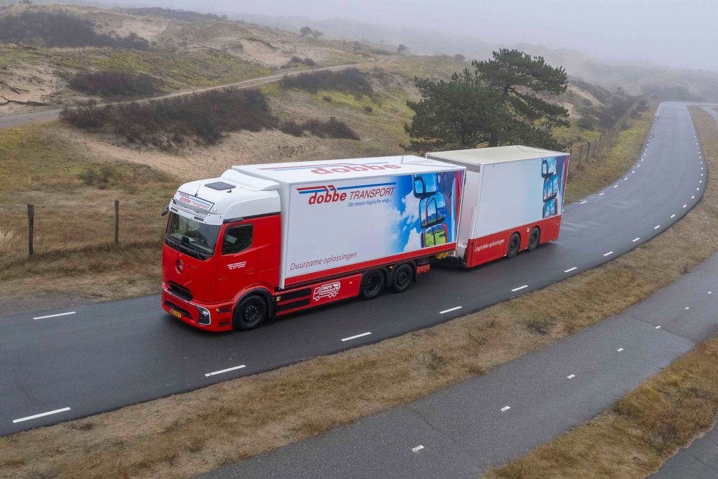 Dobbe Transport expands electric fleet with eActros 600