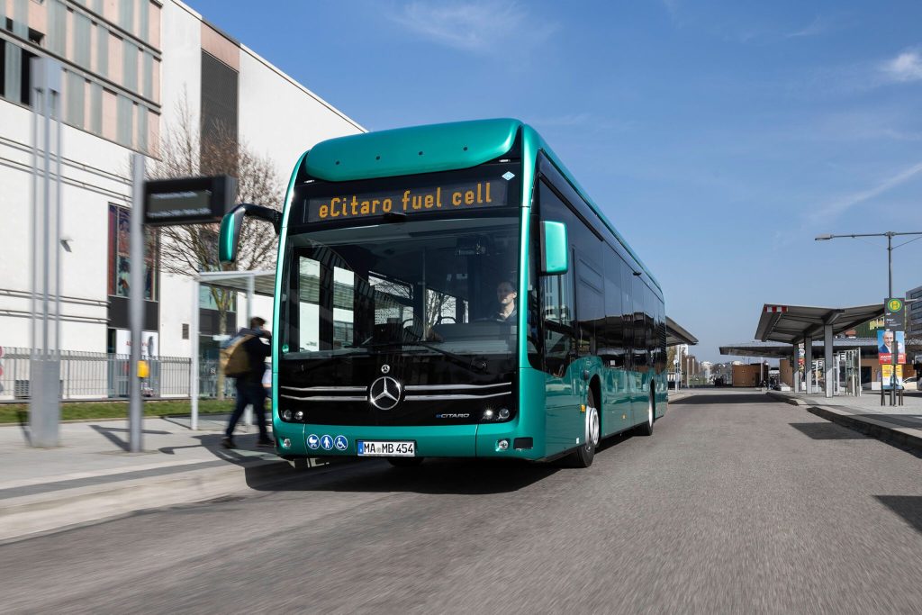 Daimler Buses reveals eCitaro fuel cell range extender