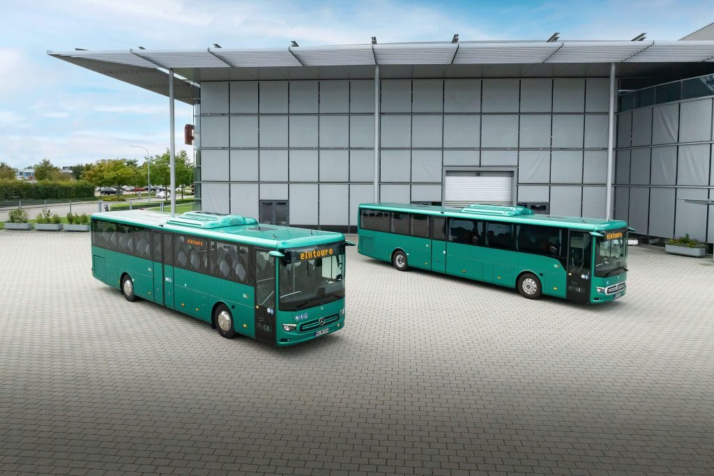 Daimler Buses launches electric intercity bus at Bus2Bus