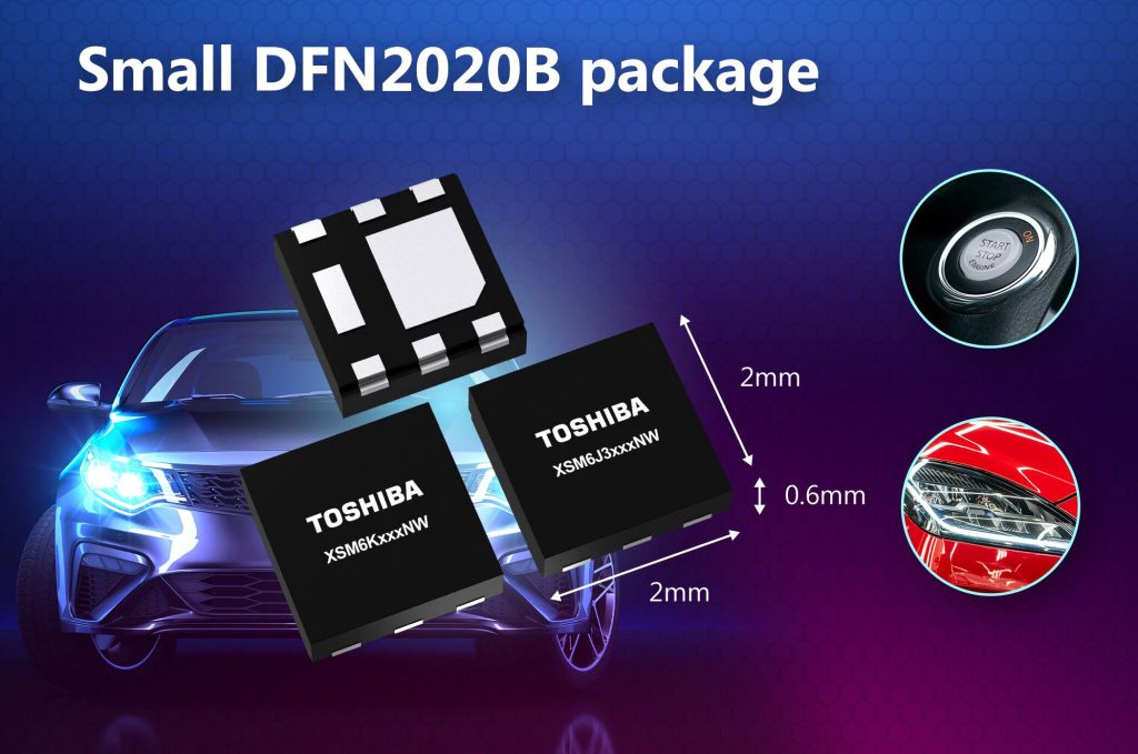 Toshiba targets automotive ECUs with new MOSFET package