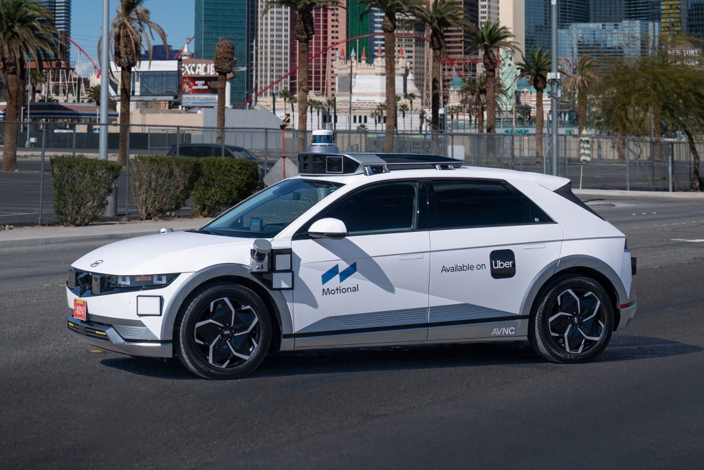Uber and Motional launch robotaxi service in Las Vegas