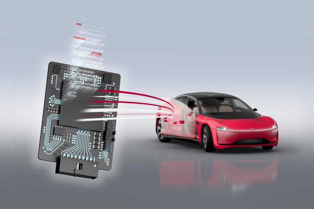 Microchip, Vector align on SDV control unit software