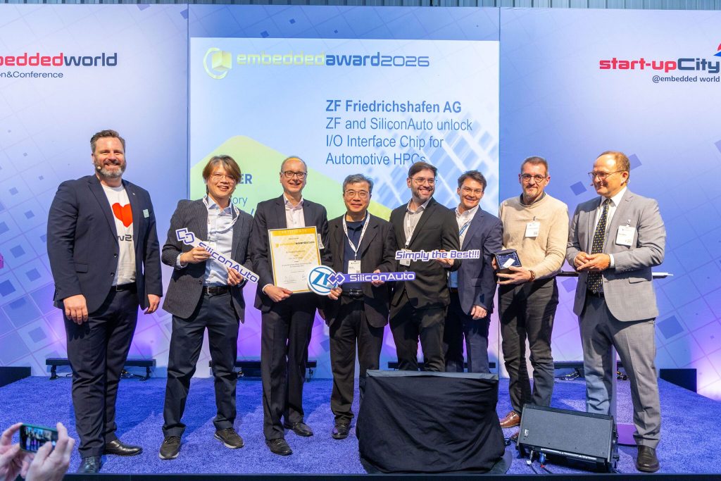 ZF and SiliconAuto take Embedded Award 2026 for I/O chip design