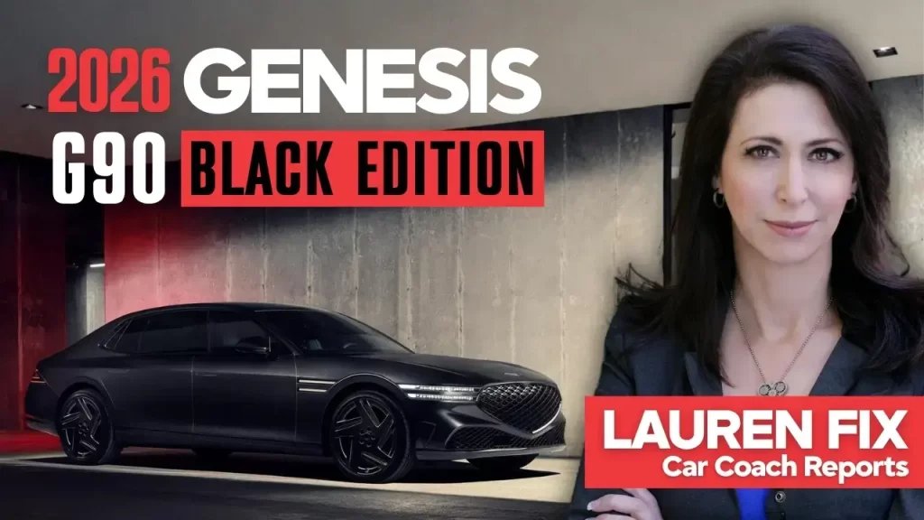 2026 Genesis G90 black edition: Luxury with a performance edge