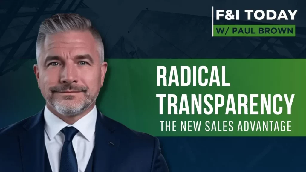 Transparency trouble: How top dealers win trust from the start