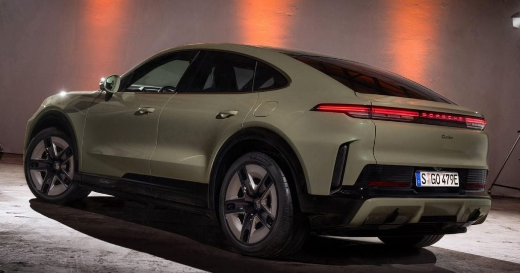 2026 Porsche Cayenne Coupe Electric revealed with sleeker look, longer range