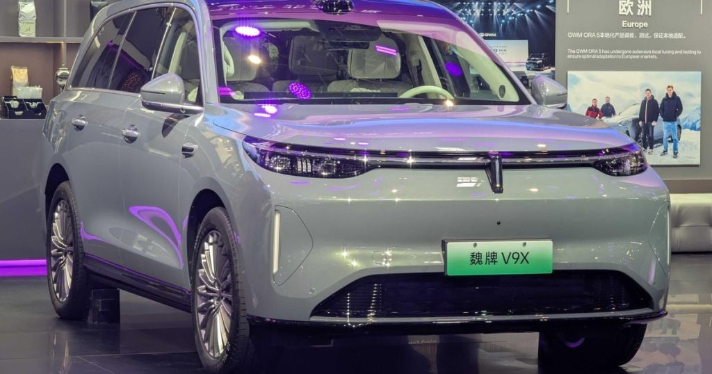 2026: Wey V9X: GWM’s new flagship SUV has a huge battery for a PHEV, and features galore