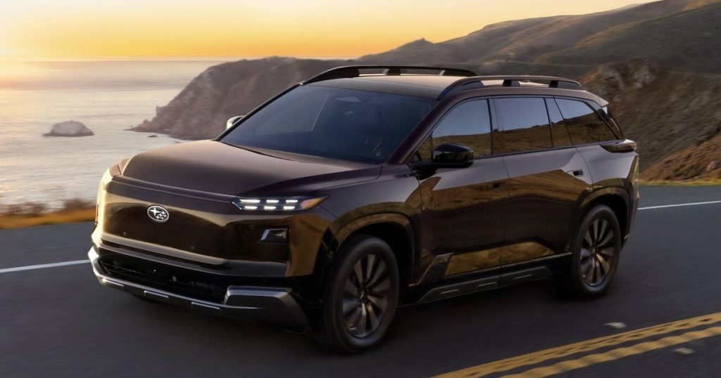 2027 Subaru Getaway revealed: There can be only two Toyota Highlander EVs