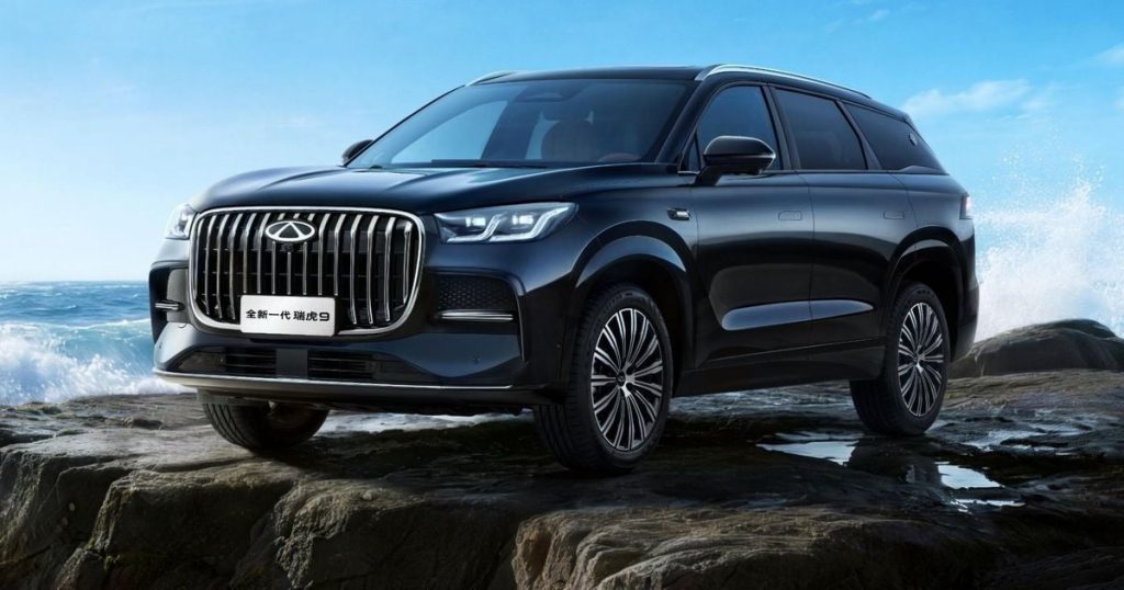 Chery Tiggo 9 revealed in China previews updated Jaecoo J8 for Australia