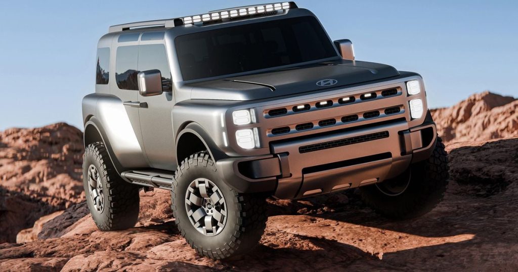 Hyundai ute previewed by rugged Boulder Concept