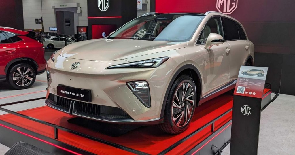 MG previews another Tesla Model Y rival for Australia