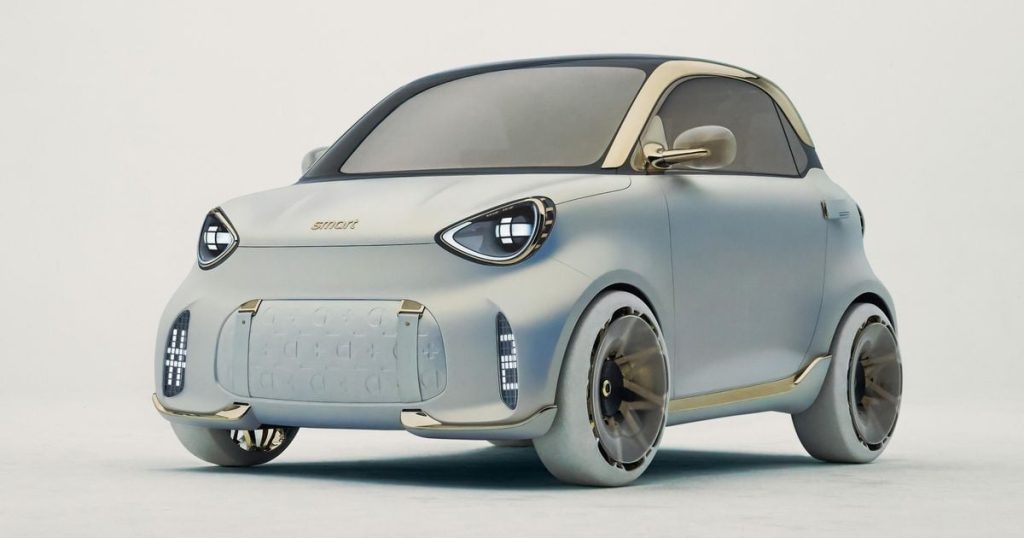 Smart returns to its roots with tiny two-seat EV