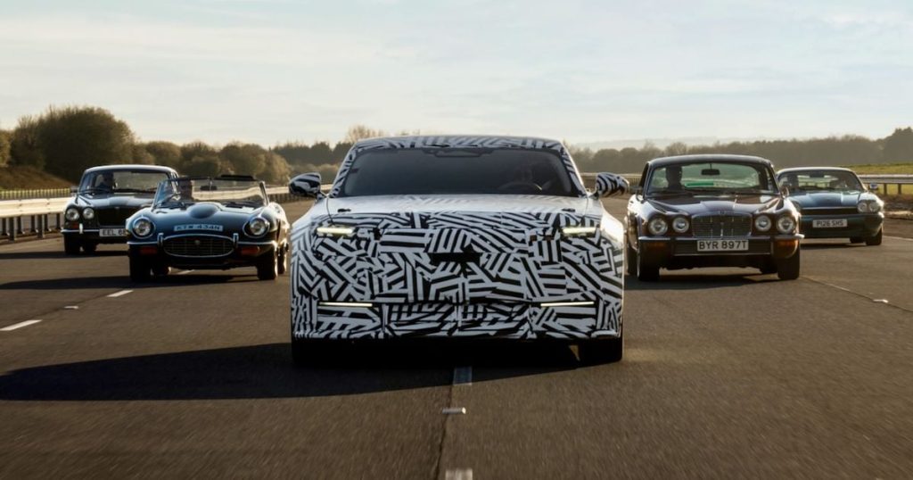 Jaguar to relaunch with electric luxury sedan within months