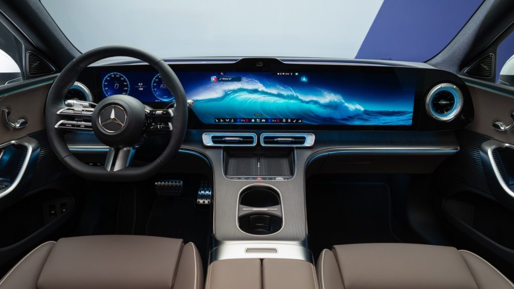 Mercedes C-Class EV’s Full-Dash Screen Has All the Tasteful Elegance of a Dave & Buster’s