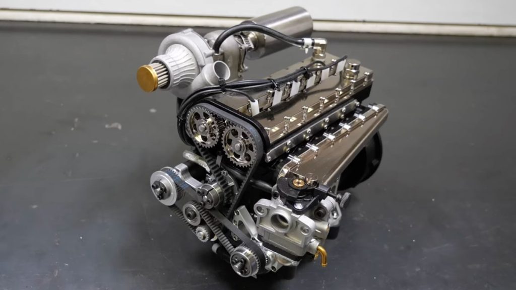 Listen to This Turbocharged 28cc Inline-Six Engine Zing