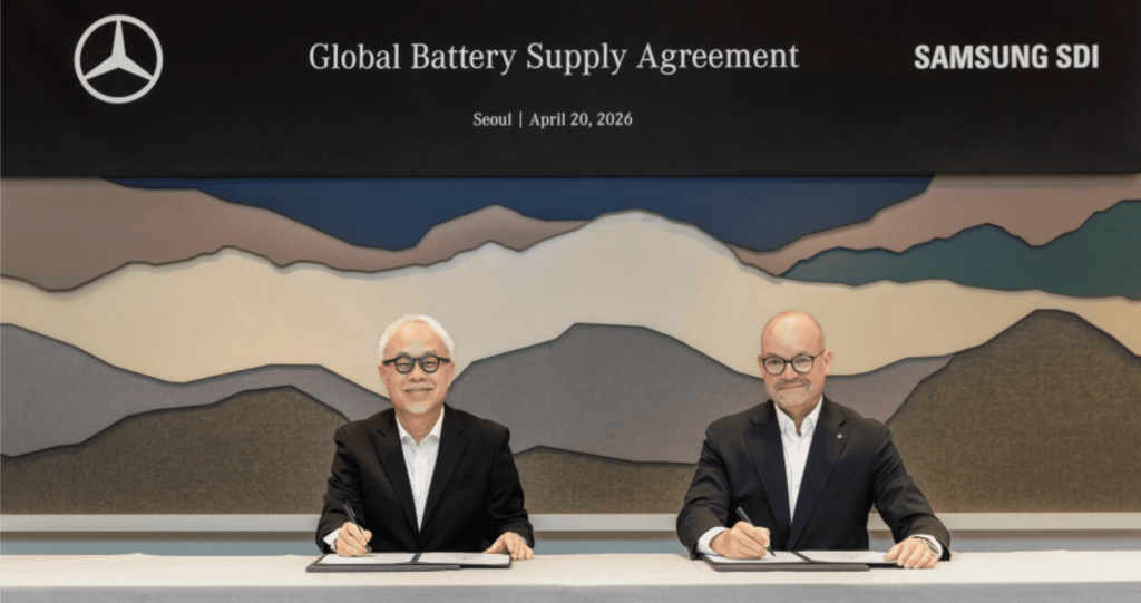 Mercedes-Benz inks premium battery deal with Samsung SDI