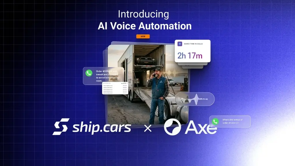 Ship.Cars announces strategic partnership with Axe to introduce AI voice automation for logistics