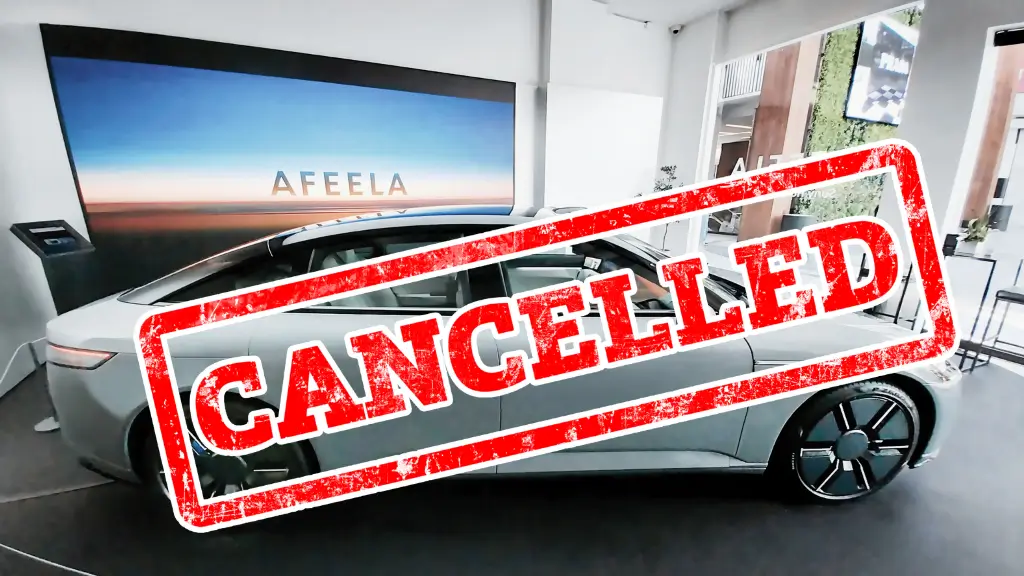 Sony-Honda EV venture scales back, AFEELA model cancelled