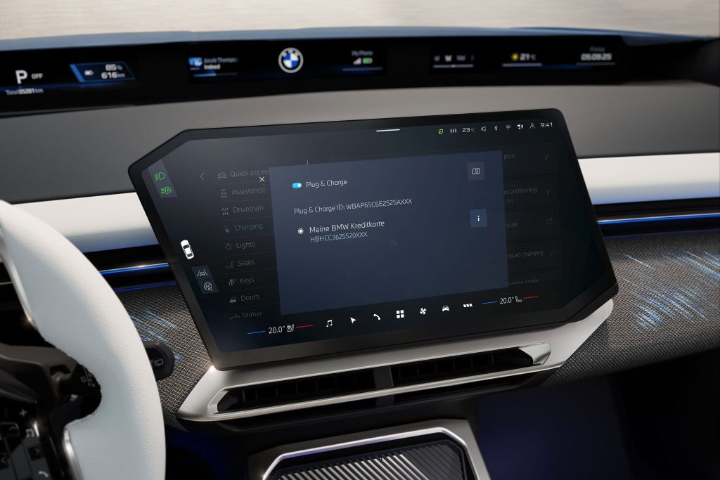 BMW launches contract-free Plug & Charge in Germany