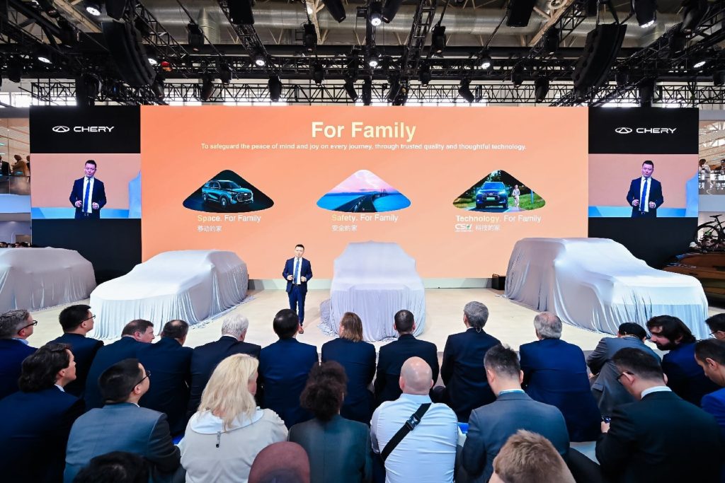 Chery launches ‘For Family’ at Auto China 2026 in Beijing