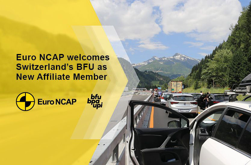 Euro NCAP admits Swiss safety body BFU as affiliate
