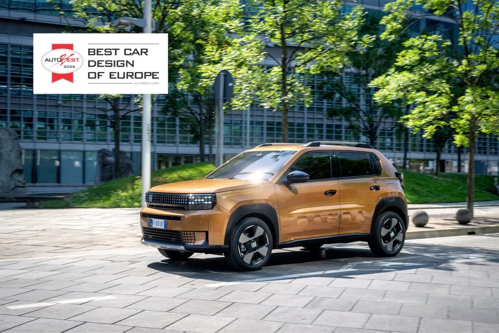 Fiat Grande Panda takes Autobest design award for 2026