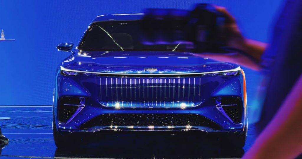 Geely previews next-generation Galaxy concept and 745kW off-road platform