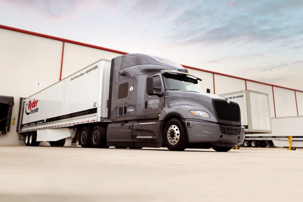 International and Ryder launch live autonomous truck pilot
