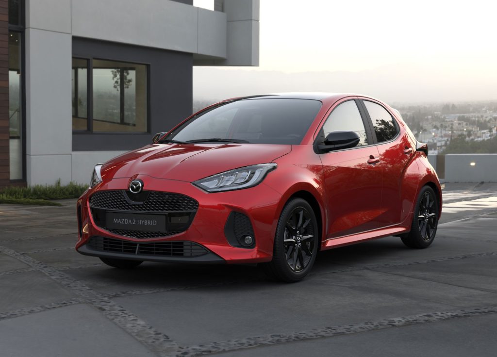 Mazda updates 2026 Mazda2 Hybrid for European market