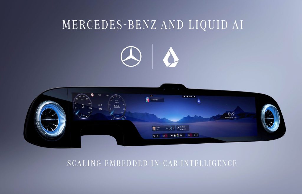 Mercedes-Benz taps Liquid AI for on-device in-car AI