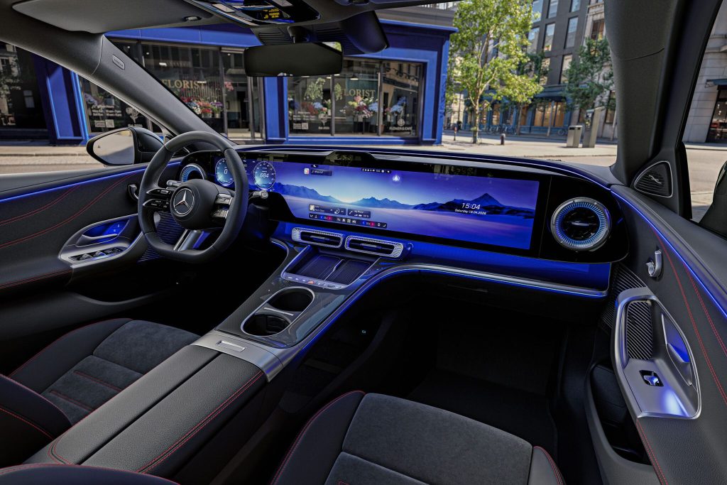 Mercedes-Benz details electric C-Class interior