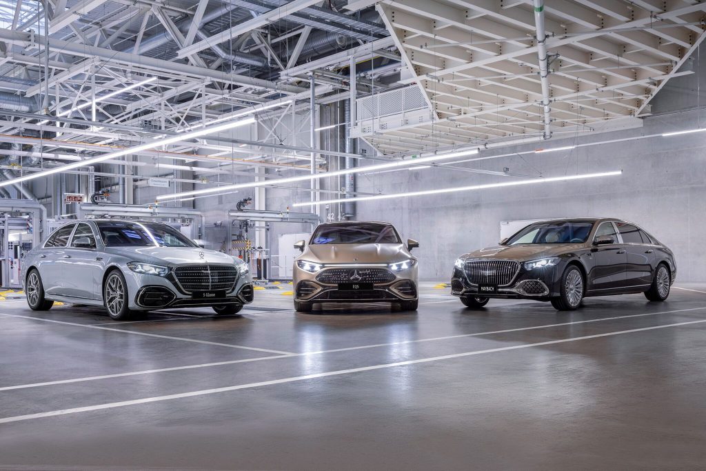 Mercedes ramps up three top-end models at Sindelfingen