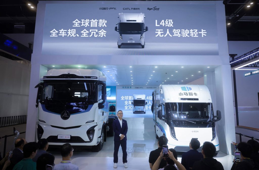 Pony.ai, CATL partner on first L4 electric light truck