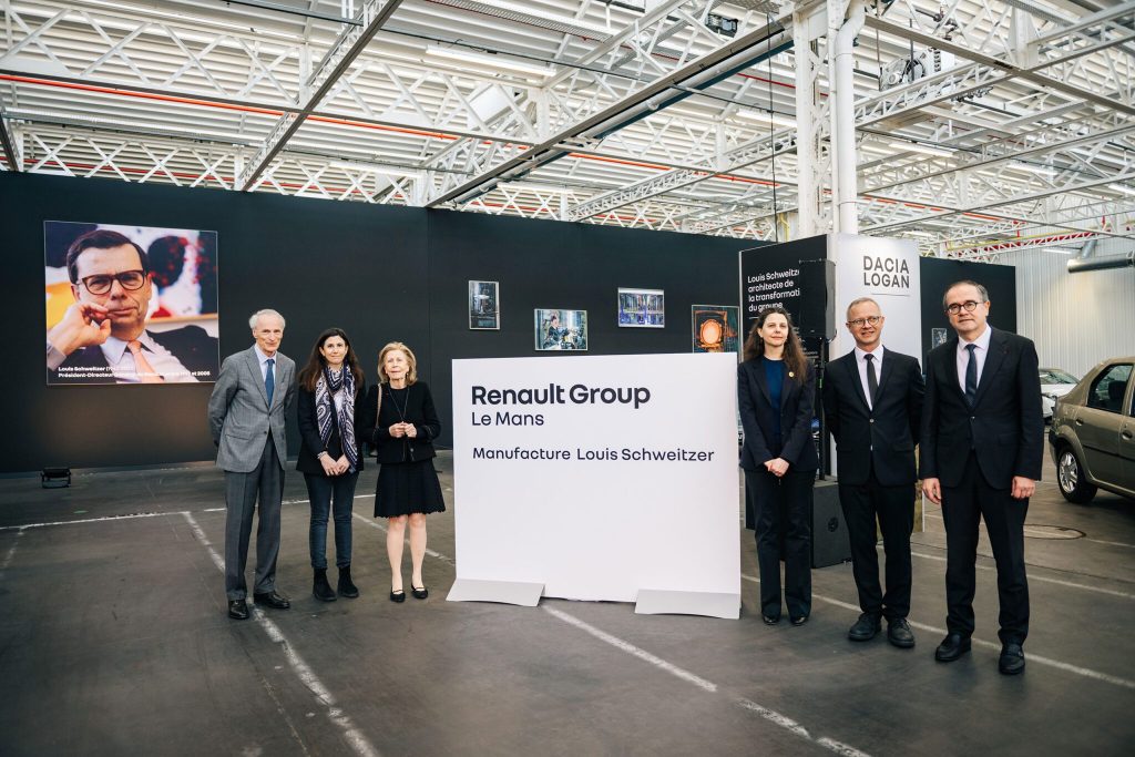 Renault renames Le Mans site after Louis Schweitzer