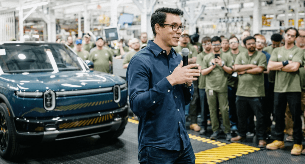 Rivian starts R2 production days after tornado hits factory